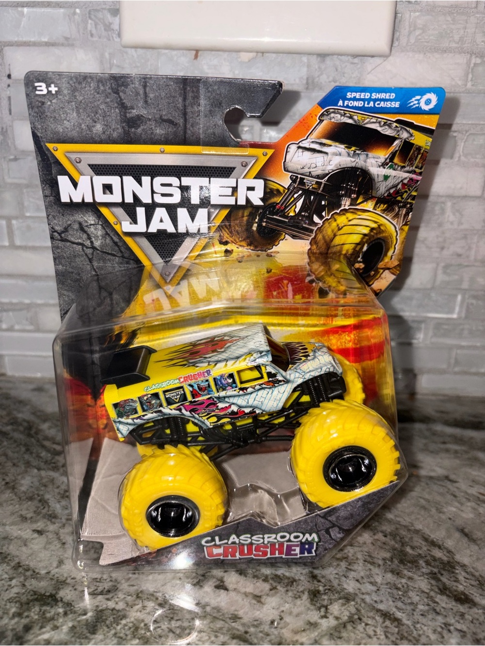 Monster Jam Classroom Crusher Kids Toy